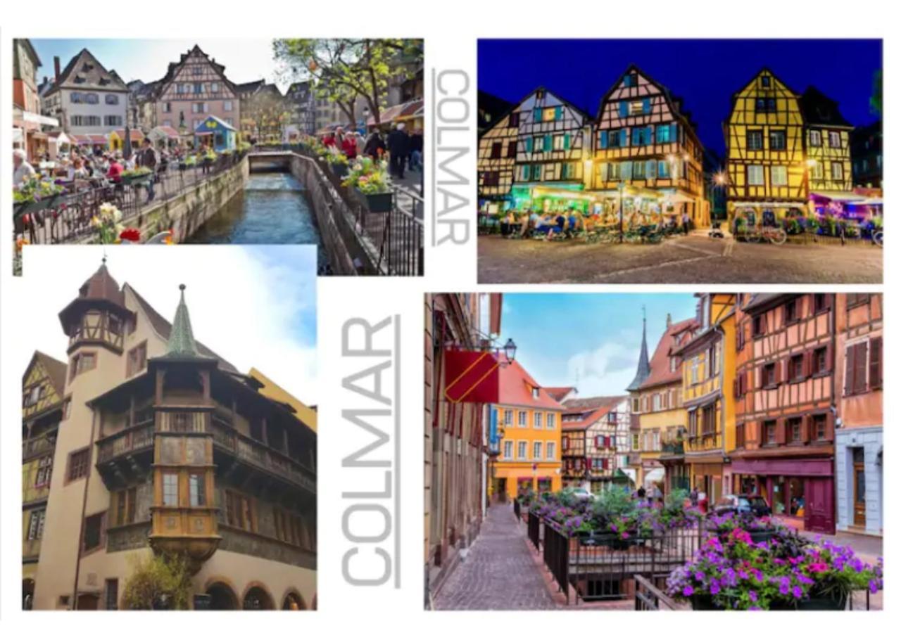 Thann Colmar - 1 Chambre - 5 Pers - Parking Kültér fotó