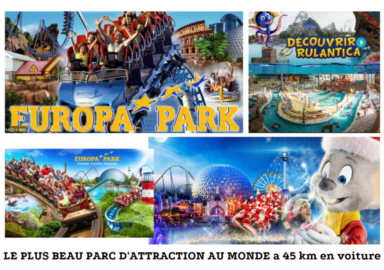Thann Colmar - 1 Chambre - 5 Pers - Parking Kültér fotó